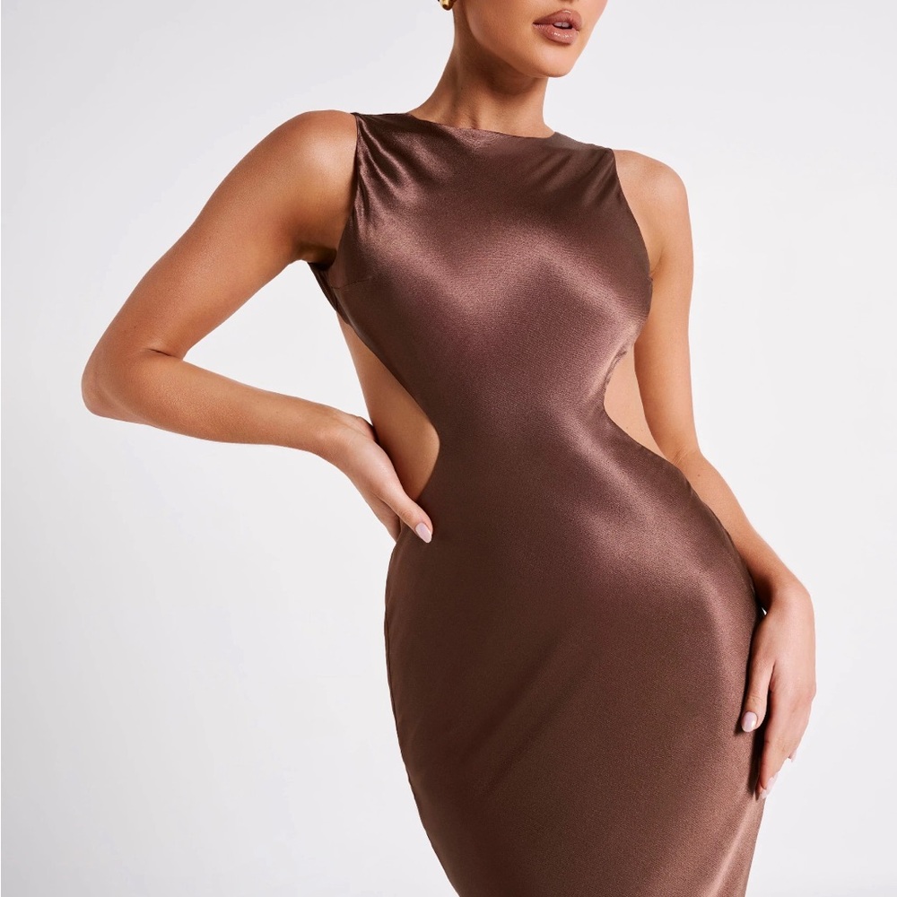 Meshki Electra Satin Cut Out Maxi Size Medium